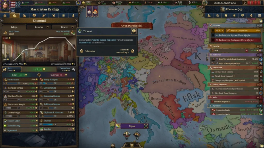 Europa Universalis 5 yenilikleri