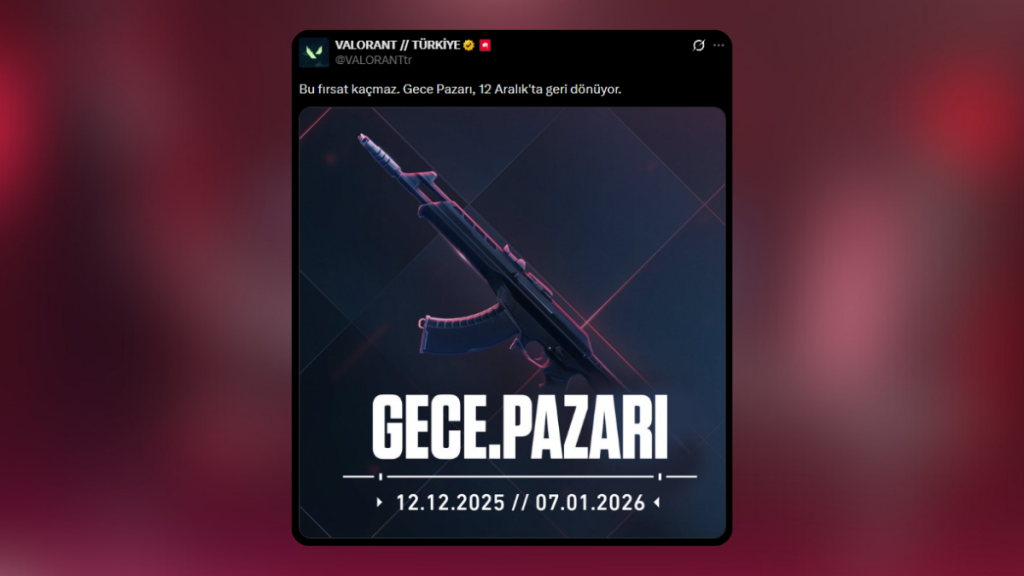 Valorant Gece Pazarı