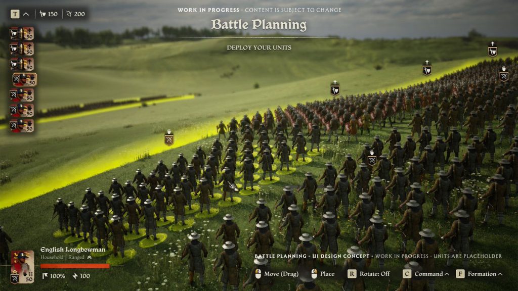 Chronicles: Medieval Planlama Evresi