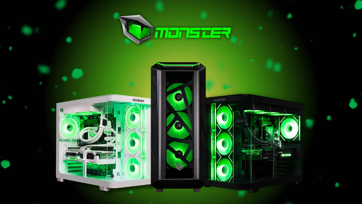 Monster Masaüstü Bilgisayarları ile Oyununuza Güç Katın!