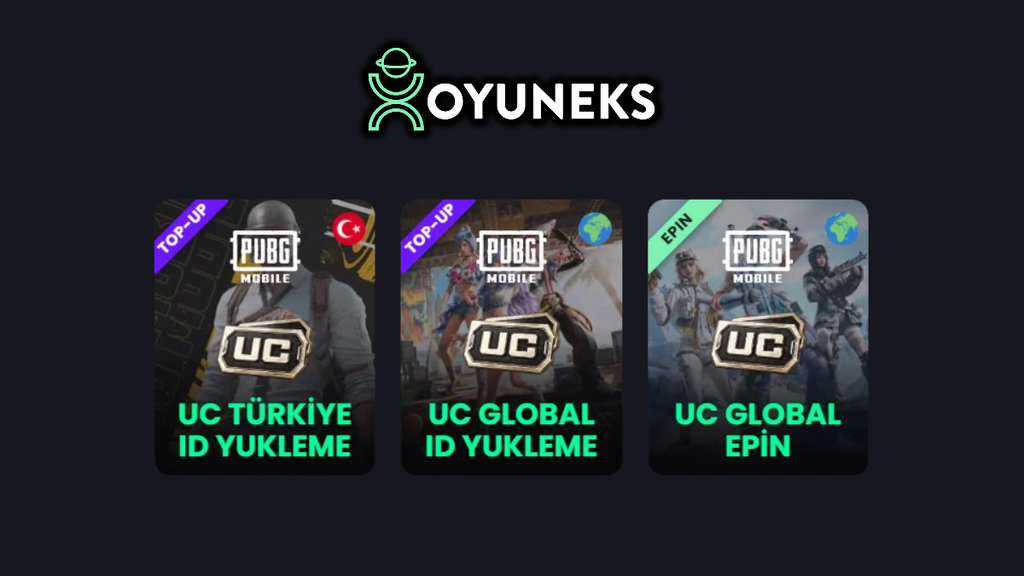 Oyuneks ile PUBG Mobile UC 