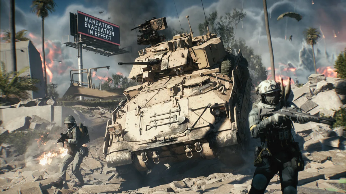 Battlefield RedSec tank
