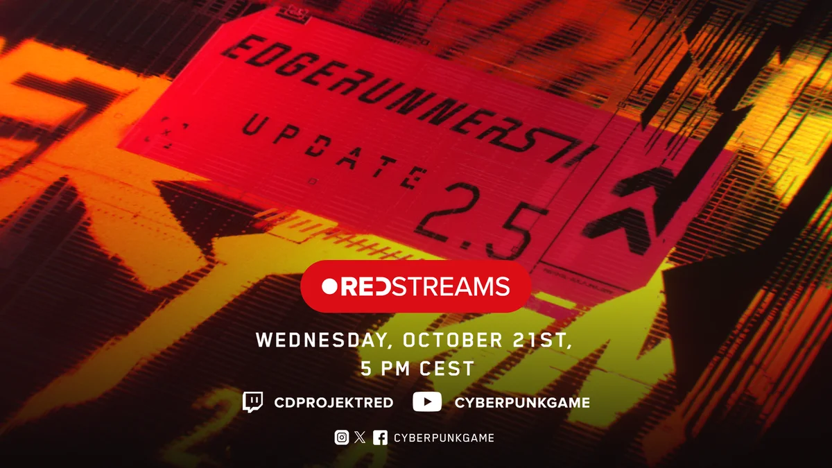 Cyberpunk 2077 Edgerunners 2 Güncellemesi REDstreams yayını
