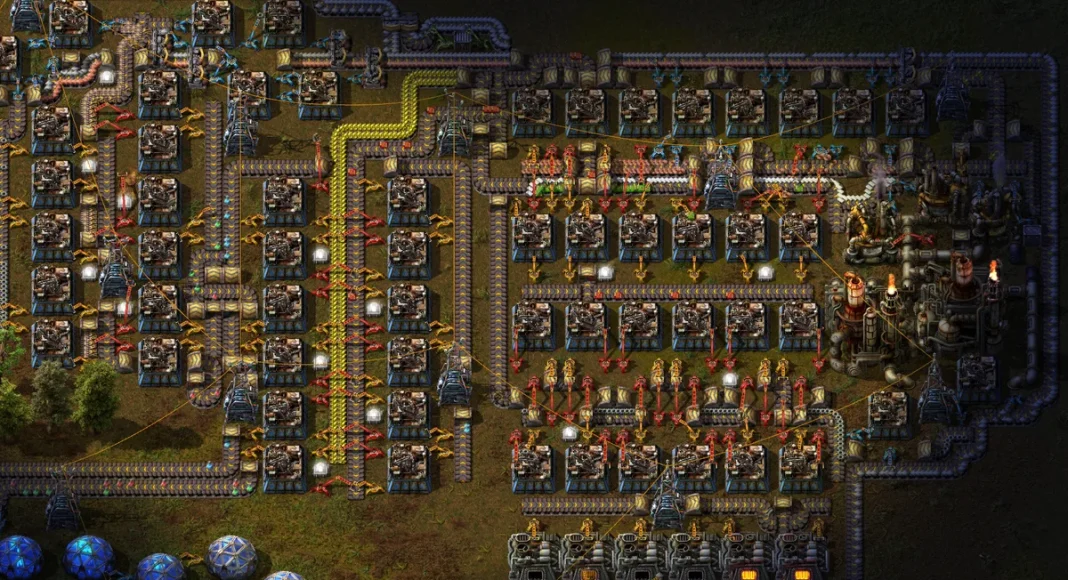 Factorio fabrika