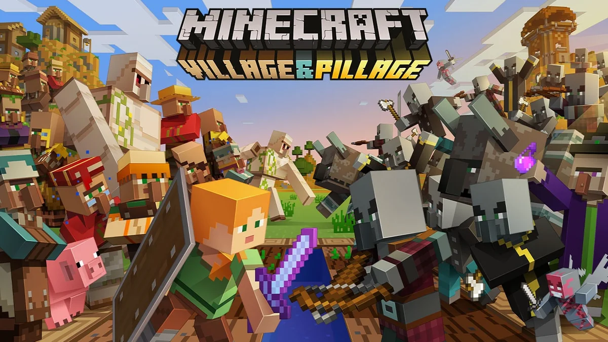 Minecraft köylüler ve yağmacılar