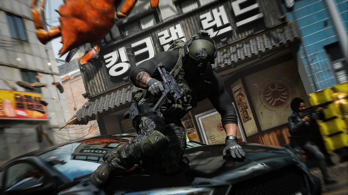 Modern Warfare 4 Kore sokak çatışması