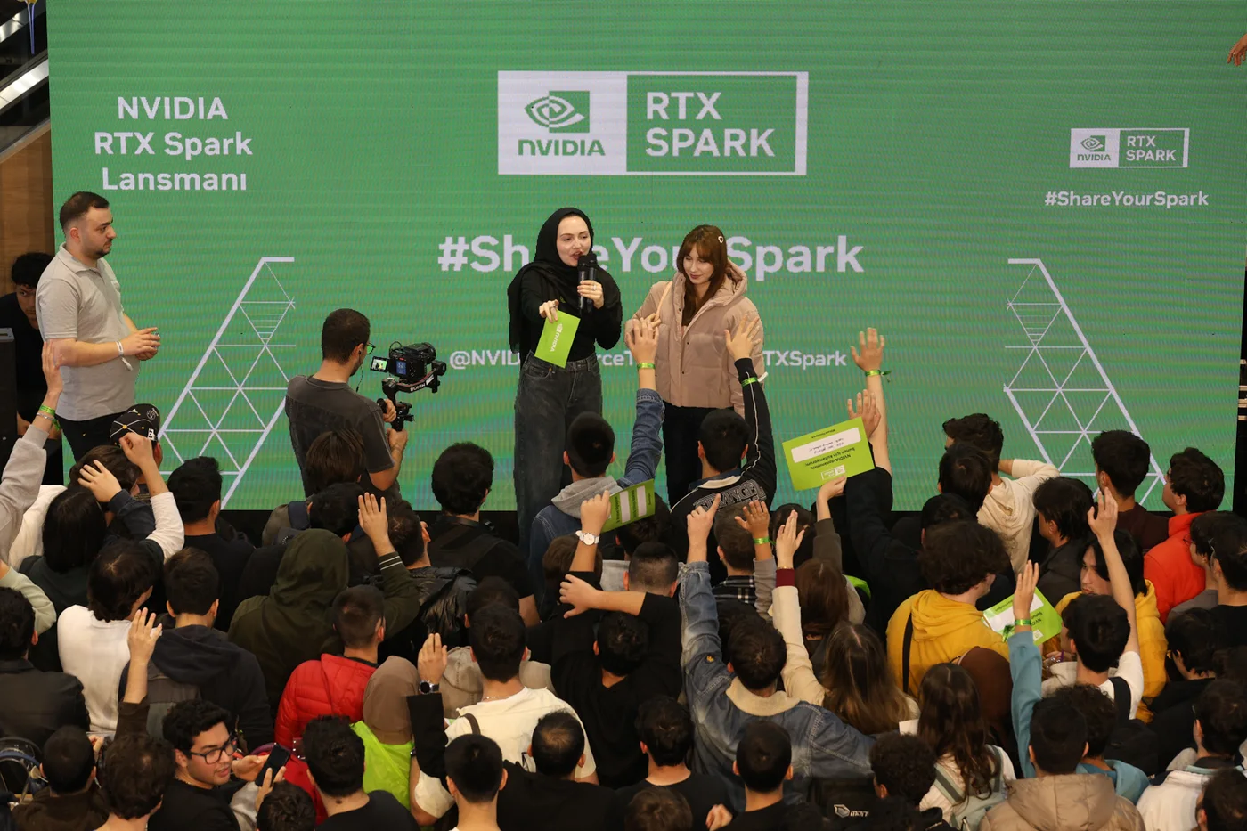 NVIDIA RTX Spark lansmanında bilgi yarışması