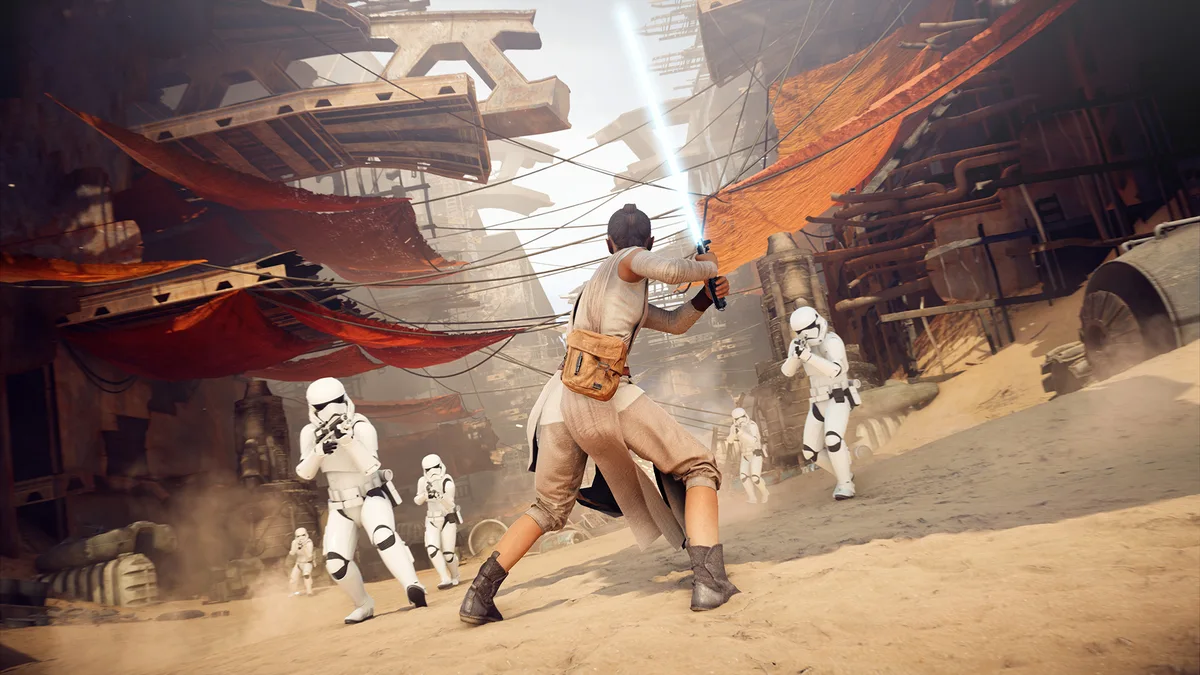 Star Wars Battlefront II ışın kılıcı