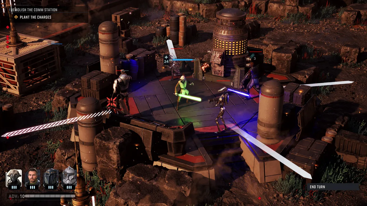 Star Wars Zero Company taktik çatışma