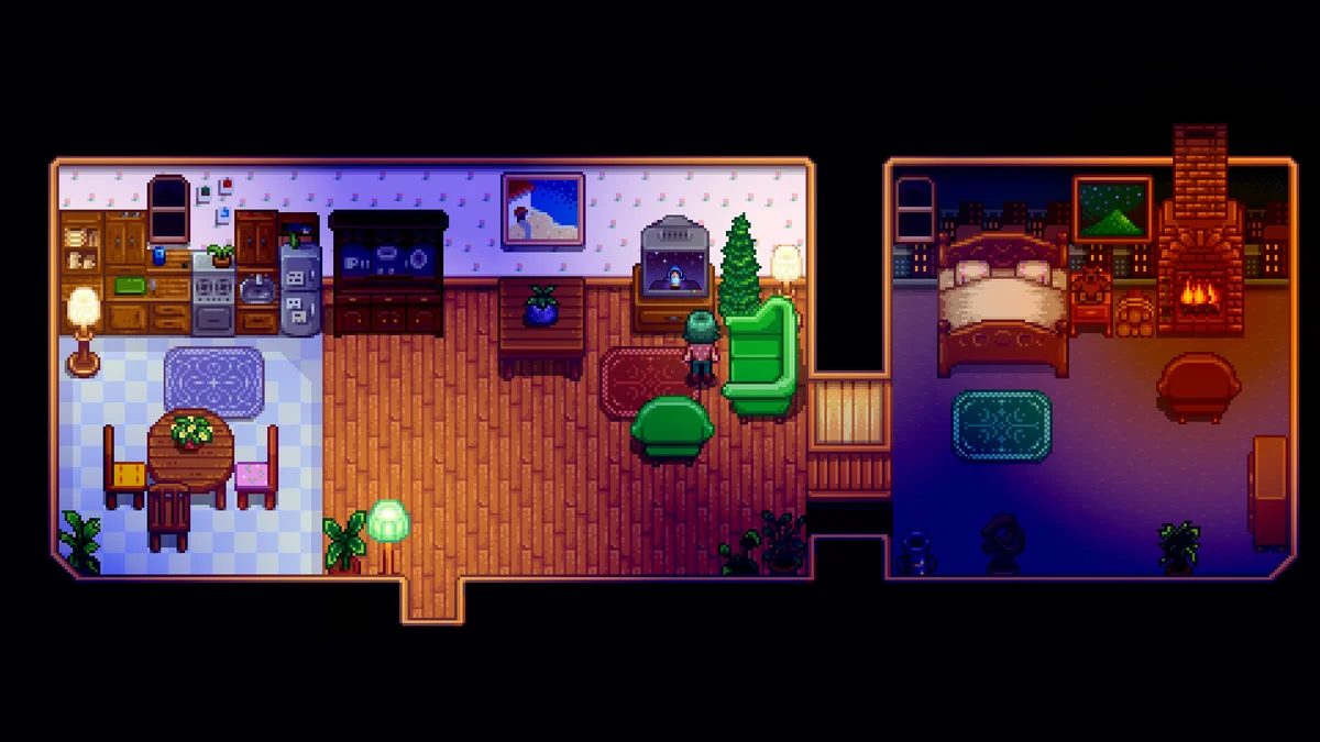 Stardew Valley çiftlik evi