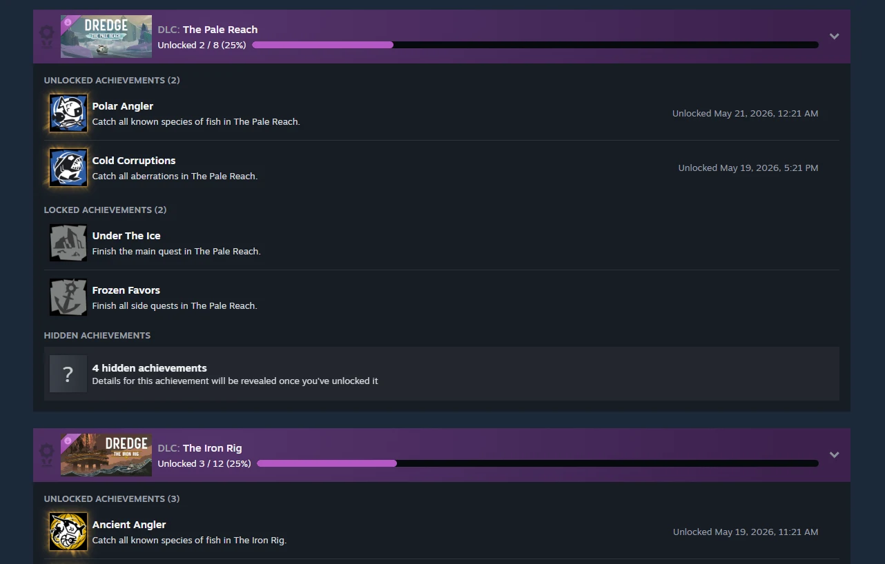 Steam DLC başarım setleri