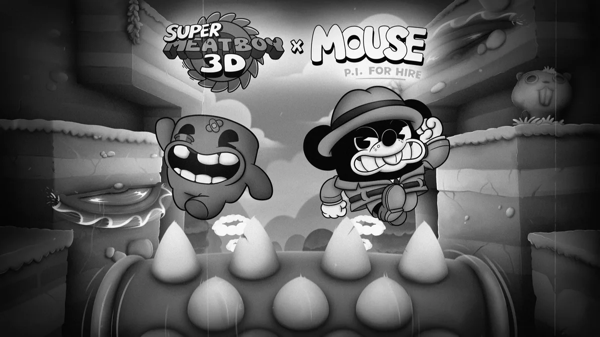 Super Meat Boy 3D ve MOUSE: P.I. For Hire ortaklığı